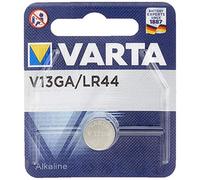 Varta V13GA, LR44, A76, 82, LR1154, 357A pila a bottone, 125mAh, Paco da 5