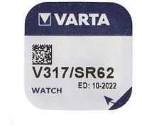 Varta V317 Household Battery Single-use Battery Ossido d'argento (S) 1,55 V - Batterie (Single-use Battery, Ossido d'argento (S), 1,55 V, 8 mAh, argento, 5,8 mm)