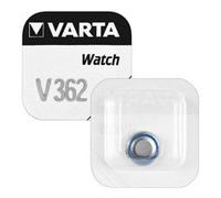 Varta V362 Bulk - Batteria per Orologio, 1,55 V, 21 mAh, AgO