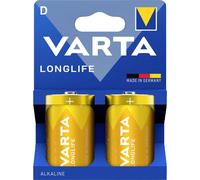 Varta VARTA Longlife D Blister 2 Batteria Torcia (D) Alcalina/manganese 1.5 V 2