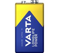 Varta VARTA Longlife Power 9V Stück Batteria da 9 V Alcalina/manganese 580 mAh