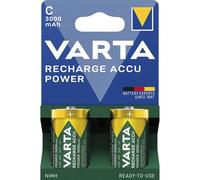 Varta VARTA Recharge Accu Power C 3000 mAh Blister 2 Batteria ricaricabile 1/2 Torcia (C) Alcalina/manganese 1.5 V 2 pz