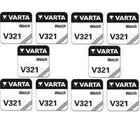 Varta Varta V321 - Batteria per orologio, confezione da 10 pezzi