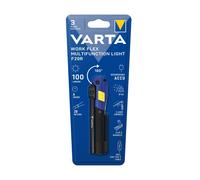 VAR WFM F20R - Torcia a LED Work Flex multifunzione, F20R, 100 lm, IP54, batter