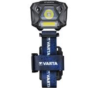 Varta WORK FLEX MOTION SENSOR H20 Nero, Blu Torcia a fascia LED NEW