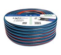 Vartco Light Blue - Tubo flessibile per acqua a 4 strati, in poliestere, resistente ai raggi UV, 22 bar (1" 30 m)
