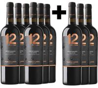 Varvaglione 6+3 Gratis Negroamaro Salento 12 e Mezzo 2024 - 9 x 0,75 L