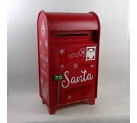 VARZI Addobbo Casa Natale Cassetta Postale Lettere per Babbo 61,5 cm