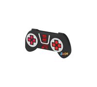 VARZI Astuccio Portapenne in Silicone GamePad | Design Retrò a Forma di Game Boy | Morbido e Resistente | 3 Colori Disponibili | Perfetto per Oggetti e Cancelleria (Nero)