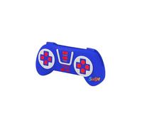 VARZI Astuccio Portapenne in Silicone GamePad | Design Retrò a Forma di Game Boy | Morbido e Resistente | 3 Colori Disponibili | Perfetto per Oggetti e Cancelleria (Blu)