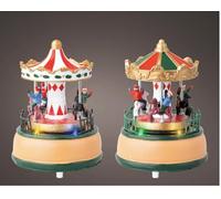 VARZI CARTOLERIA DAL 1956 - Carillon Di Natale Giostra Carosello Con Bamini