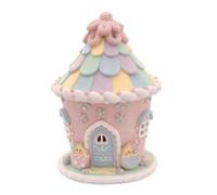 VARZI Casetta Decorativa con LED 20,5cm Decorazione di Pasqua 1956