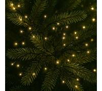 VARZI Catena Luminosa Cluster LED da Esterno con 1512 Luci Bianco Caldo con Timer, Decorazione Natalizia per Grandi Spazi 1400cm 1956