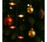 VARZI Catena Luminosa LED Vintage per Interni con 180 Luci Multicolore, 8 Effetti Luce, Stile Retrò per Albero e Decorazioni Natalizie 1790cm 1956