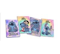 VARZI Confezione Da 10 Quaderni Stitch -Maxi A4 100 Gr 1956 ® Rigo C