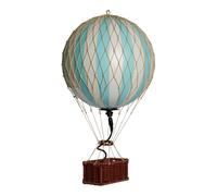 Varzi Dal 1956 ® - Mongolfiera Led Blu Chiaro Accessorio Cameretta 30cm