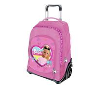 VARZI Dal 1956 ® - Zaino Trolley Barbie 2 Ruote 2 Scomparti