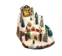 Varzi New Year Village Scene Chime