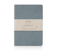 VARZI Quaderno Ciak Mate 15x21cm a Righe Copertina Morbida Colorata in Stile Moderno Design Compatto ed Elegante, Perfetto per Appunti, Diario, Scuola o Ufficio 1956 (Azzurro)