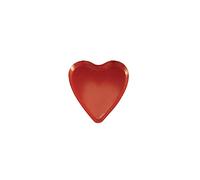VARZI Selezione Cartoleria 1956 Piatti Di Carta Piani Sagomati Cuore Rosso San Valentino 17x18cm 8pz.