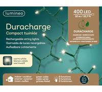 VARZI Serie Di Luci Natale Ghirlanda Duracharge Compact Twinkle 400 LED 10m Natale dal 1956