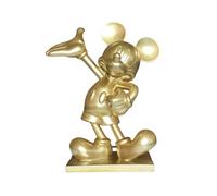 VARZI Statua Decorativa 3D Personaggio Iconico Dorato In Resina Con Finitura Oro Satinato - Arredo Casa Collezione Elegante 47cm