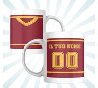 VARZI Tazza Da Calcio La Tua Squadra Preferita 1956 (Tifoso Roma)