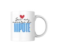 VARZI Tazza In Ceramica Per Ogni Occasione 1956 (Nipote Dedica Speciale (Azzurro))