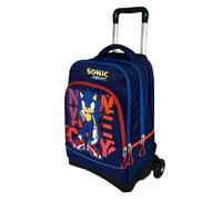 VARZI Zaino Trolley Sonic: Avventura e Velocità in Movimento, il Compagno Perfetto per i Piccoli Eroi!