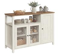 VASAGLE Credenza, Mobile da Cucina, Mobile Contenitore, con 3 Ante, per Soggiorn