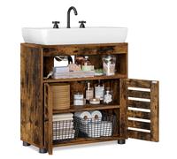 VASAGLE Mobile Sottolavabo, Mobiletto da Bagno, Armadietto Portaoggetti, 30 x 60