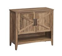 VASAGLE Mobiletto Porta Scarpe, Scarpiera a 3 Livelli, Organizzatore per Calzature, Stile Tradizionale Americano, con Ripiano Regolabile, Manici, Gambe Robuste, Ingresso, Marrone Miele LBC038B01