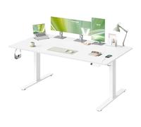 VASAGLE Scrivania Regolabile in Altezza, 180 x 80 cm, Porta USB-C