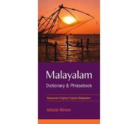 Vasala Menon Malayalam-English/English-Malayalam Dictionary & Phrase (Tascabile)