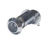 VASALAT 1182 AN CHROMED W.C - Guaina porta Ø 14 mm, grandangolare 170°, TS 25-45 mm, ottone cromato,
