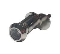 VASALAT 1265 AN NICK.TOURNISHED - Guancetta porta Ø 14 mm, grandangolo 170°, TS 25-45 mm, ottone nichelato,