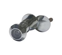 VASALAT 4039 - Guantone per porta, ø 12 mm, grandangolo 200°, TS 35-55 mm, ottone cromato,