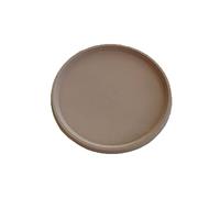 vasar Sottovaso Circolare in Resina Tortora d30x2.5 cm