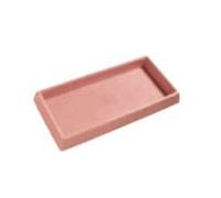 vasar Sottovaso Rettangolare in Resina Impruneta 90x38x7 cm