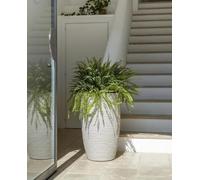 VASAR Vaso alto 70cm tronco conico Bomcord Pv Bali effetto corda in resina Telcom (CORDA)