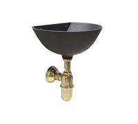 Vasca 600con sifone in ottone per casa giardino esterno fontana a muro parete