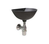 Vasca 600con sifone in ottone per casa giardino esterno fontana a muro parete