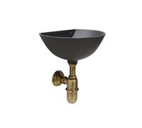 Vasca 600con sifone in ottone per casa giardino esterno fontana a muro parete