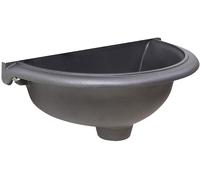 Vasca a muro Taormina per casa giardino balcone lavello color ghisa parete