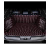 Vasca Bagagliaio Proteggi Baule Per Ford Per Focus 3 Per Mk3 Per Fiesta Mk7 Per Ecosport Per Explorer Per Kuga Per Edge Per Mondeo Tappetino Per Bagagliaio Mk4 In Pelle(Black Red)