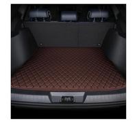 Vasca Bagagliaio Proteggi Baule Per Ford Per Focus 3 Per Mk3 Per Fiesta Mk7 Per Ecosport Per Explorer Per Kuga Per Edge Per Mondeo Tappetino Per Bagagliaio Mk4 In Pelle(1Pcs-Coffee)