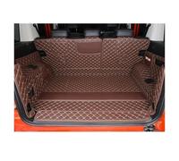 Vasca Bagagliaio Proteggi Baule Per GWM Per Serbatoio 300 2023 2024 Tappetini Per Bagagliaio In Pelle Durevole Cargo Liner Boot Tappeti Copertura Interna(Coffee 6 piece)