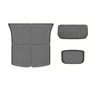 Vasca Bagagliaio Proteggi Baule Per Tesla Per Model 3 Per Highland 2024 E 2025 Tappetino Protettivo Per Schienale Sedile Posteriore Anti-calcio Per Bagagliaio(FullSet)