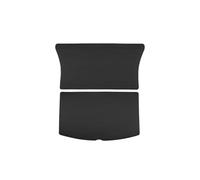 Vasca Bagagliaio Proteggi Baule Per Tesla Per Model Y Per Juniper 2025+ Tappetini Pelle Bagagliaio Protezione Schienale Sedile Posteriore Rivestimento(2PCS A)