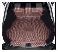 Vasca Bagagliaio Proteggi Baule Per Toyota Per RAV4 2024 2025 Fuel PHEV Rivestimento Completo Per Bagagliaio Modifica Degli Interni Dell'auto(Half Coffee)